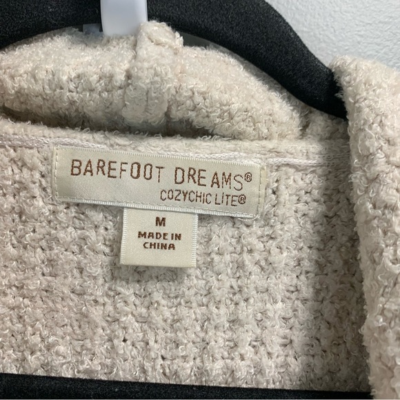 BAREFOOT DREAMS Cozychic Lite Coastal Waffle Knit Cardigan Sweater - Picture 6 of 8